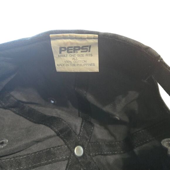 Vintage Pepsi Grey Hat Baseball Cap Licensed One Size - Picture 8 of 8